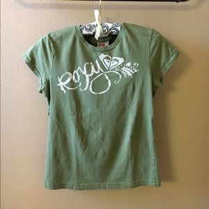 Roxy Paradise Tee Shirt The Heart of Surfing